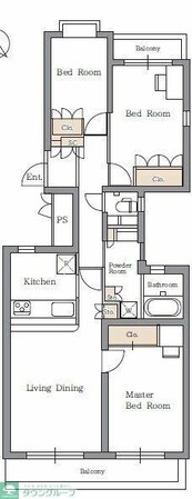 アソシエール文京白山の物件間取画像